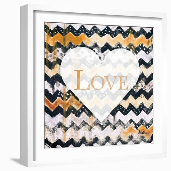 Love and Peace Square I-Patricia Pinto-Framed Art Print