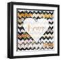 Love and Peace Square I-Patricia Pinto-Framed Art Print