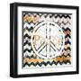 Love and Peace Square II-Patricia Pinto-Framed Art Print