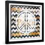 Love and Peace Square II-Patricia Pinto-Framed Art Print