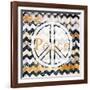 Love and Peace Square II-Patricia Pinto-Framed Art Print