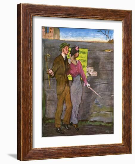 Love and Sex, Couples-Paul Rieth-Framed Art Print