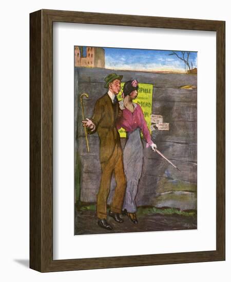 Love and Sex, Couples-Paul Rieth-Framed Art Print