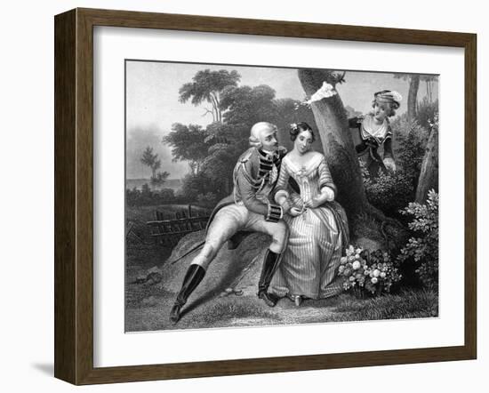 Love and Sex, Jealousy-A.H. Payne-Framed Art Print