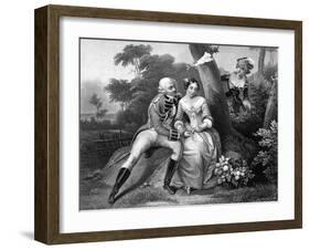 Love and Sex, Jealousy-A.H. Payne-Framed Art Print