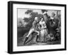 Love and Sex, Jealousy-A.H. Payne-Framed Art Print