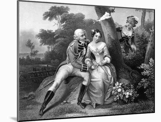 Love and Sex, Jealousy-A.H. Payne-Mounted Art Print