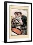 Love and Six Cylinders-Clarence F. Underwood-Framed Art Print