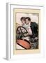 Love and Six Cylinders-Clarence F. Underwood-Framed Art Print