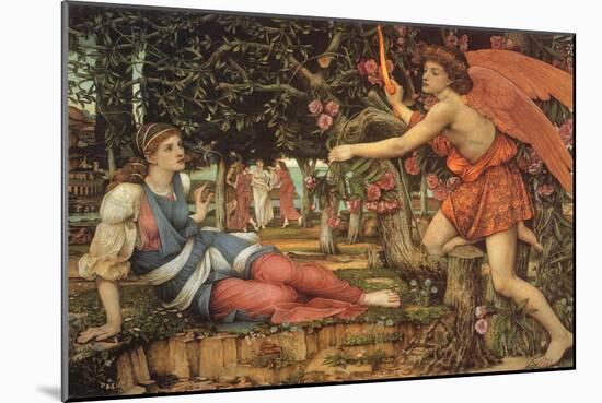 Love and the Maiden, 1900-John Roddam Spencer Stanhope-Mounted Giclee Print
