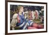 Love and the Maiden (Detail)-John Roddam Spencer Stanhope-Framed Art Print