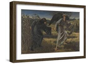 Love and the Pilgrim-Edward Burne-Jones-Framed Giclee Print