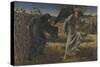 Love and the Pilgrim-Edward Burne-Jones-Stretched Canvas