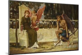 Love and Time-John Melhuish Strudwick-Mounted Giclee Print