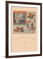 Love and War in Thirteenth Century Europe-Racinet-Framed Art Print