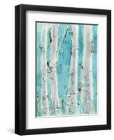 Love Aqua-Kellie Day-Framed Art Print