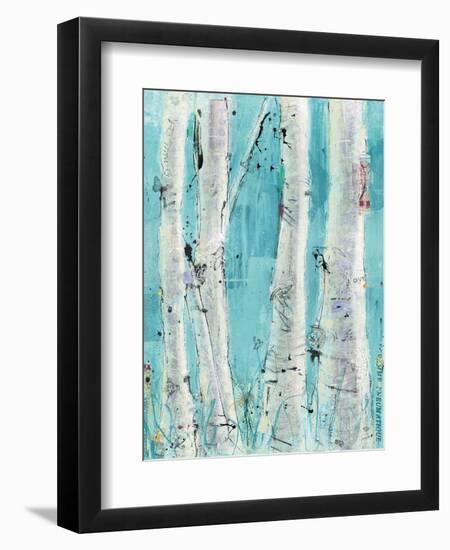 Love Aqua-Kellie Day-Framed Art Print