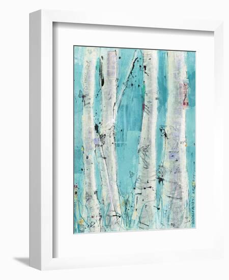 Love Aqua-Kellie Day-Framed Art Print