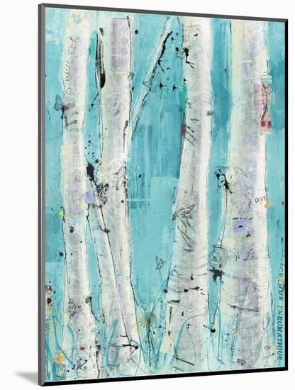 Love Aqua-Kellie Day-Mounted Art Print