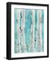 Love Aqua-Kellie Day-Framed Art Print