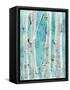 Love Aqua-Kellie Day-Framed Stretched Canvas