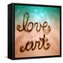 Love Art-Gail Peck-Framed Stretched Canvas