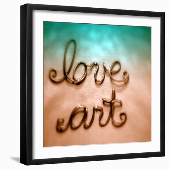 Love Art-Gail Peck-Framed Photographic Print