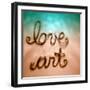 Love Art-Gail Peck-Framed Photographic Print