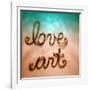 Love Art-Gail Peck-Framed Photographic Print