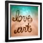 Love Art-Gail Peck-Framed Photographic Print