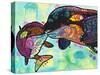 Love As Large As A Whale-Dean Russo -Exclusive-Stretched Canvas