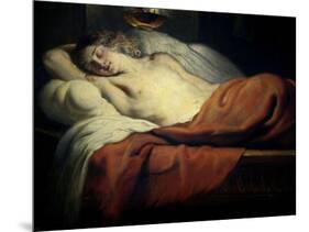 Love Asleep, Ca. 1630-Jan-Erasmus Quellinus-Mounted Giclee Print