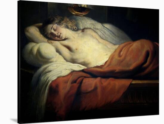 Love Asleep, Ca. 1630-Jan-Erasmus Quellinus-Stretched Canvas
