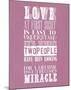 Love At First Sight Is Easy To Understand-null-Mounted Giclee Print