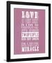 Love At First Sight Is Easy To Understand-null-Framed Giclee Print