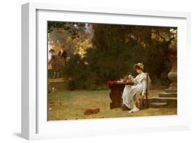 Love at First Sight-Marcus Stone-Framed Giclee Print