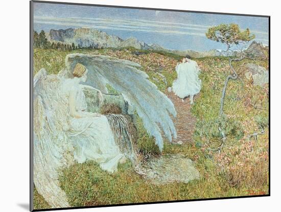 Love at the Fountain of Life, 1896-Giovanni Segantini-Mounted Giclee Print