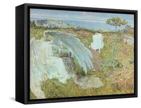 Love at the Fountain of Life, 1896-Giovanni Segantini-Framed Stretched Canvas