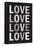 Love (B&W) Art Poster Print-null-Framed Poster