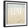 Love Beach-Susannah Tucker-Framed Art Print