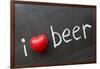 Love Beer-Yury Zap-Framed Art Print