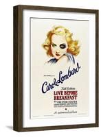 Love before Breakfast, Carole Lombard, 1936-null-Framed Art Print