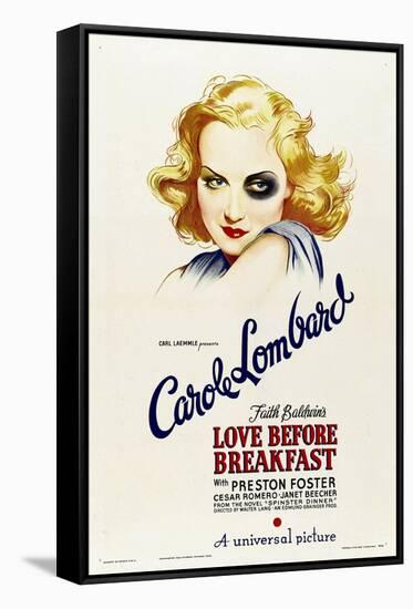 LOVE BEFORE BREAKFAST, Carole Lombard, 1936-null-Framed Stretched Canvas