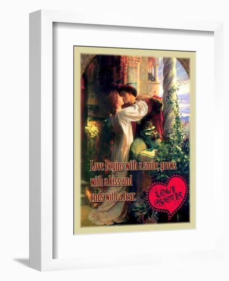 Love Begins with a Smile-Cathy Cute-Framed Giclee Print