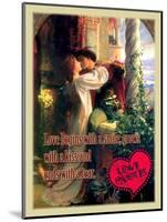 Love Begins with a Smile-Cathy Cute-Mounted Giclee Print