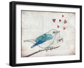 Love Birds I Joy-Courtney Prahl-Framed Art Print