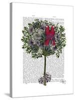 Love Birds in a Tree-Fab Funky-Stretched Canvas