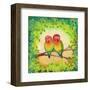 Love Birds-Jennifer Lommers-Framed Art Print