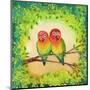 Love Birds-Jennifer Lommers-Mounted Art Print