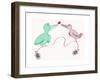 Love Birds-Carla Martell-Framed Giclee Print